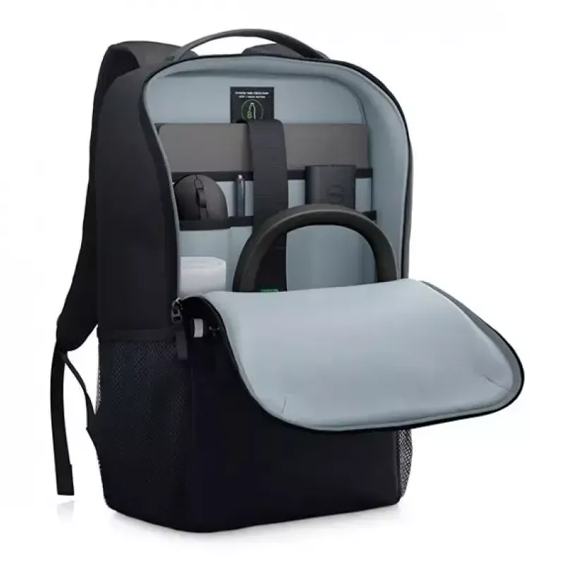 Mugursoma Dell CP3724 klēpjdatoriem līdz 40.6 cm (16 collas) — poliesters, 0.5 kg, melna