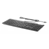 Vadu pilnizmēra HP Business Slim v2 Smartcard Keyboard USB, 1,8 m kabelis, melns