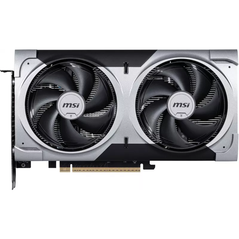Grafikas karte MSI GeForce RTX 5060 Ti 16 GB GDDR7, PCIe 5.0, 128-bit, 2602 MHz boost, 180 W, 2x ventilatori