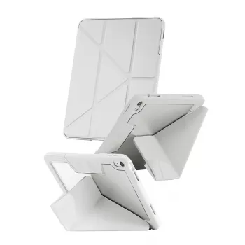 Aizsargmaciņš PanzerGlass CARE Essential iPad 11 collu (2025–2026) gaiši pelēkā krāsā, modelis CR43626