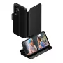 PanzerGlass PG CARE Samsung A57 Wallet Kickstand maciņš telefona maciņš 17 cm (6,7 collu) Maciņš-maciņš Melns