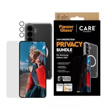 PanzerGlass CR94821 vāciņš mobilajam telefonam 17 cm (6,7 collas) melns, caurspīdīgs