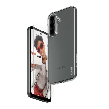 PanzerGlass 2-in-1 CARE aizsargstikls un maciņš Samsung Galaxy A37 (CR46764)