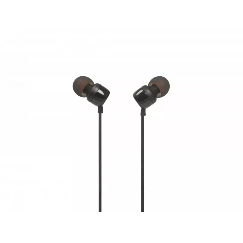 JBL Tune 110 MELNI, vadu austiņas, 20 - 20000 Hz, Mūzika, Headset, Melns