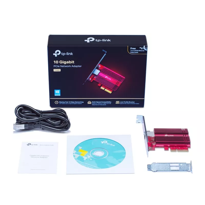 TP-Link TX401 tīkla karte iekšējā Ethernet 10000 Mbit/s