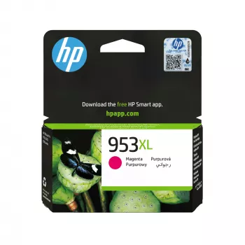 HP 953XL High Yield Magenta oriģinālā tintes kasetne, fuksīna, 1 gab., 1450 lappuses