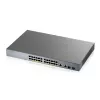 Zyxel GS1350-26HP-EU0101F tīkla slēdzis, pārvaldāms L2, Gigabit Ethernet (10/100/1000), PoE, pelēks