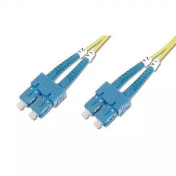 Techly SC/SC Monomode 9/125 OS2 5m optiskās šķiedras kabelis