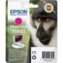 Epson Monkey Singlepack Magenta T0893 DURABrite Ultra tinte, fuksīna, pigmenta tinte, 3,5 ml, 1 gab.