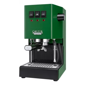 Kafijas automāts Gaggia Classic E24 — manuāls, 2.1 L ūdens tvertne, 1200 W, zaļš, 2 tasīšu ietilpība