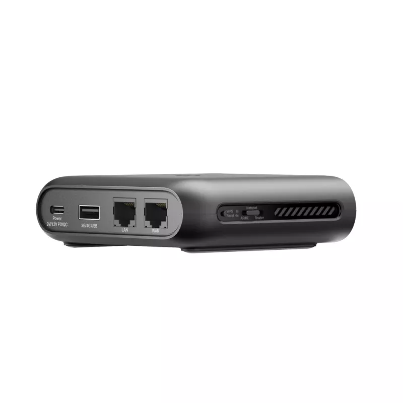 TP-Link TL-WR1502X AX1500 Wi-Fi 6 Ceļojumu maršrutētājs, divjoslu (2,4 GHz / 5 GHz), Ethernet LAN, melns, portatīvs