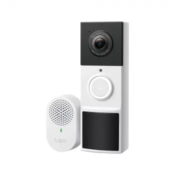TP-Link Tapo Video Durvju Zvans 1 × D210, 1 × D100C, H.264, 3 MP, 2304 x 1296 pikseļi, 1296p, CMOS, 25.4 / 3 mm (1/3 colla)