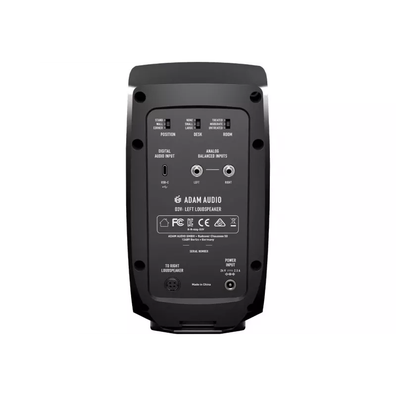 Adam Audio D3V Black – pāris studiju monitoru