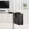 Datora turētājs zem galda MACLEAN MC-885, regulējams, manuāls augstums, līdz 10 kg, melns