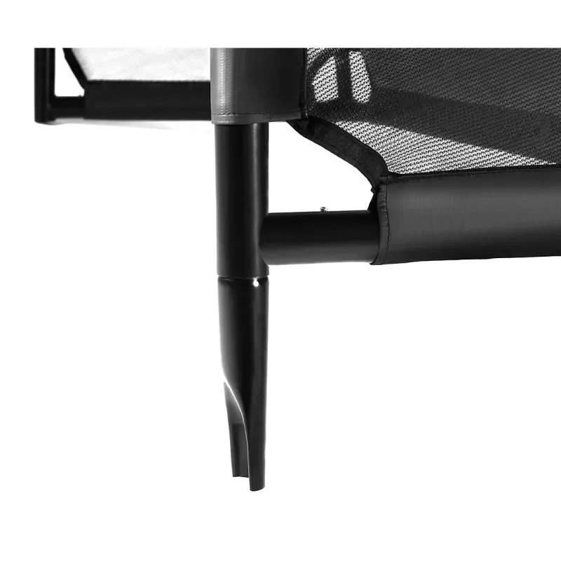 Bezstāvveida futbola vārti Salta 5125 bērniem melni 220x80x170 cm