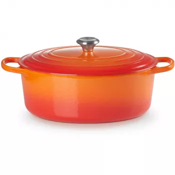 Le Creuset Signature Cepešpanna ovāla 33cm krāsns sarkana (21178330902430)