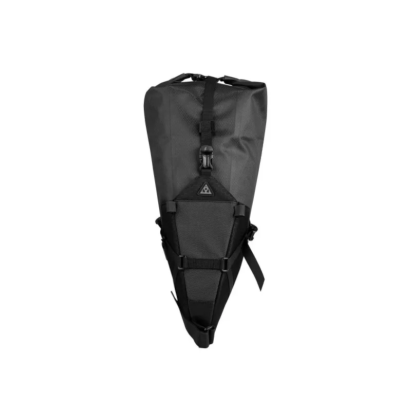 Seatpost bag Topeak BackLoader X 15L Melns – aizmugurējā sēdekļa staba bagāžnieka soma, 15 L tilpums