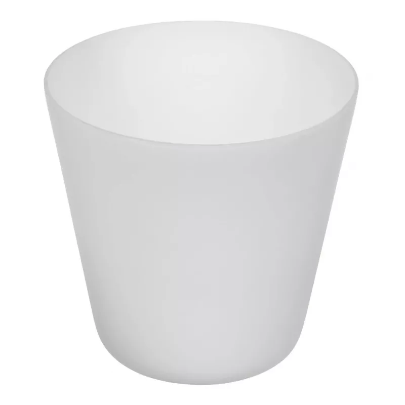 Lampas kupols ActiveJet EMILY stikls, balts — diametrs 12 cm, kakls 40 mm, augstums 120 mm