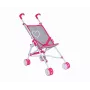 Bērnu ratiņi lellēm Milly Mally Julia Prestige Pink, modelis 2722