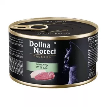 DOLINA NOTECI Premium bagāts ar zosu - slapjā kaķu barība - 185g