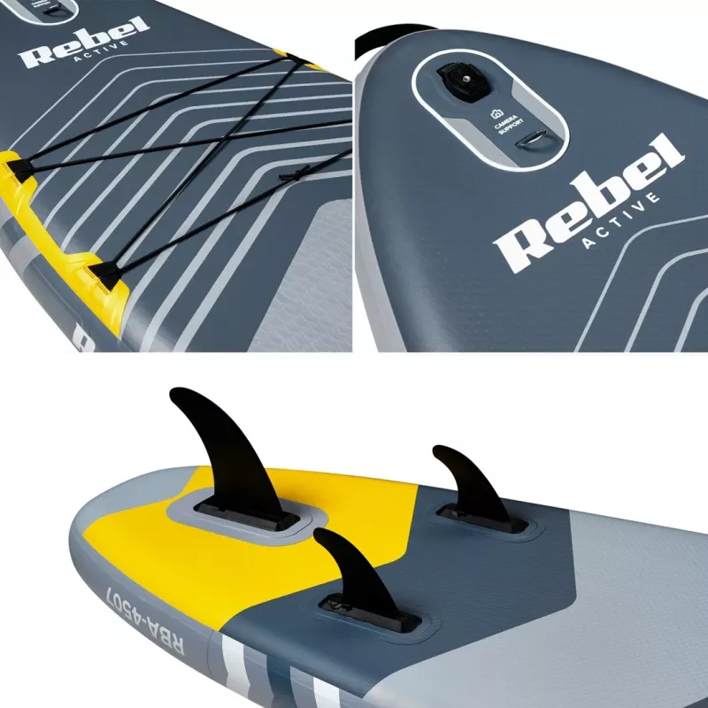 Rebel ACTIVE RBA-4500 Pievienojamais SUP dēlis 350x81x15 cm komplekts