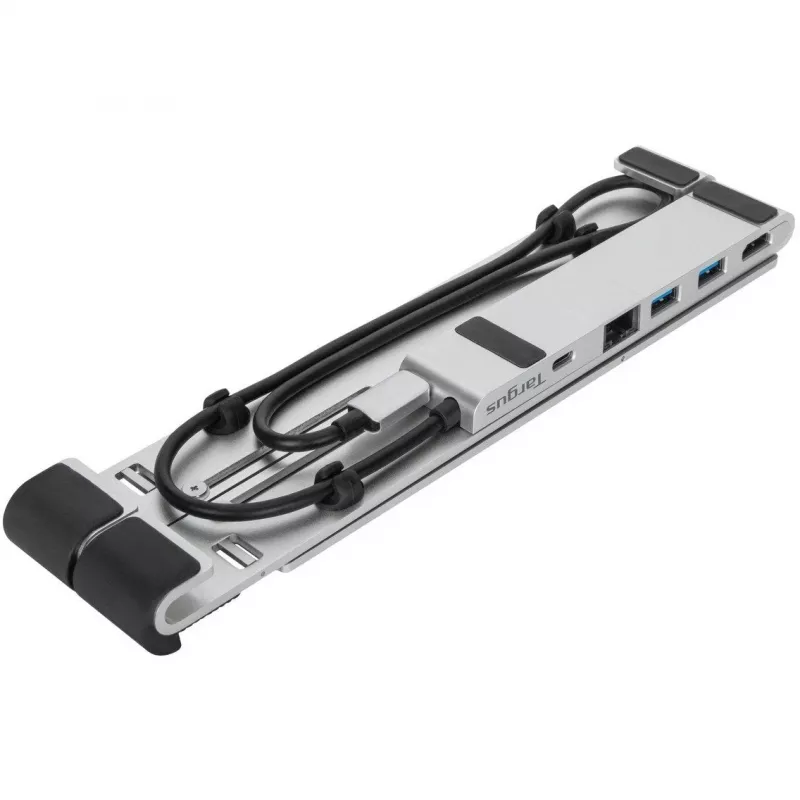 Portatīvais statīvs ar integrētu dokstaciju + klēpjdatora turētājs USB-C 3.2 Gen 1 Thunderbolt 3