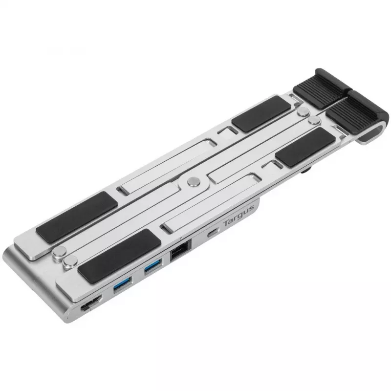 Portatīvais statīvs ar integrētu dokstaciju + klēpjdatora turētājs USB-C 3.2 Gen 1 Thunderbolt 3