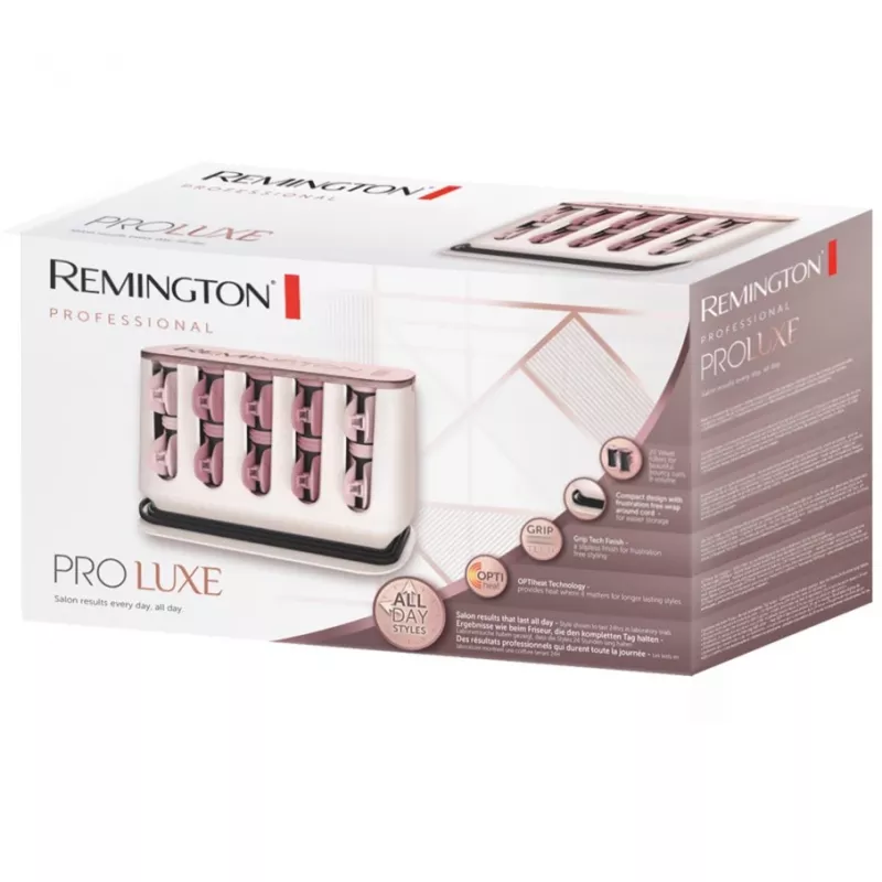 PROluxe H9100 Matu rullīši krēmkrāsā/rozā