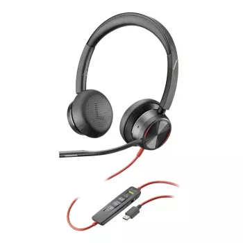 Poly Blackwire 8225 Stereo Austiņas - Uz Ausīm - USB-C, Vadu (214407-01)