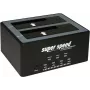 ROLINE HDD dokstacija - 2 sloti - 2.5 inch, 3.5 inch - SATA 6Gb/s - 600 MB/s - USB 2.0 - Melna (16.01.4122)