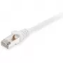 Equip 635513 Cat.6 S/FTP LSZH savienojuma kabeļu komplekts, RJ-45, 0,25 m, balts, 100 gab.