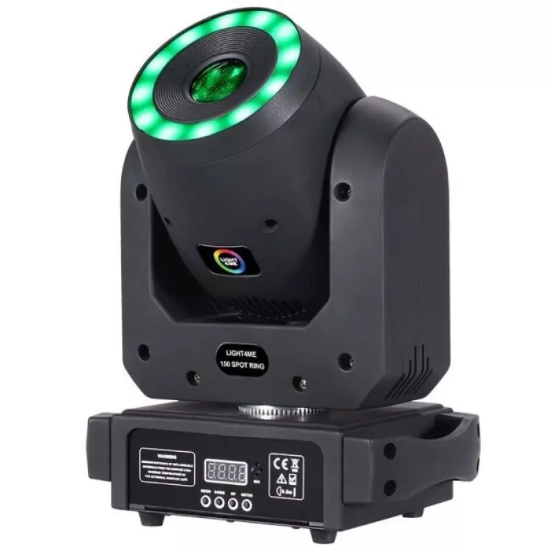LIGHT4ME 100 SPOT RING LED kustīgā galva