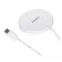 AUEKY Aircore Magnetic LC-A1 Bezvadu magnētiskais lādētājs QI USB-C 15W Balts