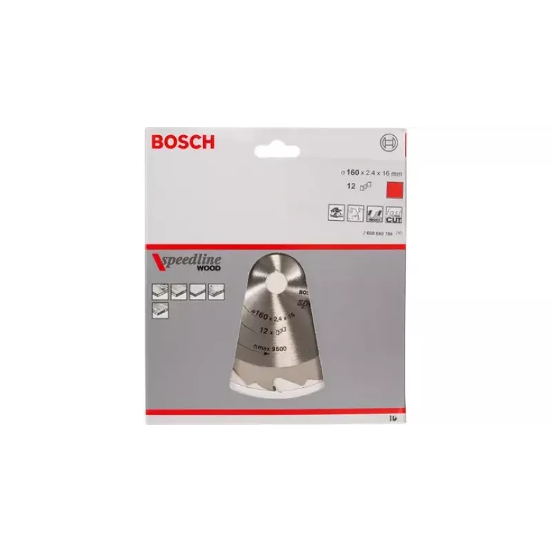 Zāģa diski kokam Bosch Speedline 2.608.640.680
