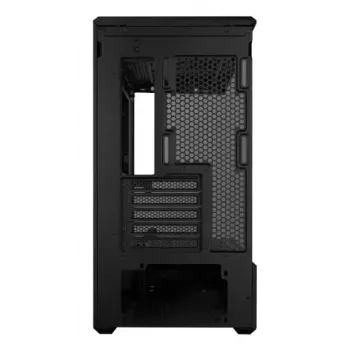 Mini Tornis PC Korpuss Lian Li Vector V100R MINI — Mini-ITX/Micro-ATX, rūdīts stikls, 3x120mm sānu + 1x120mm aizmugures ventilatori, 2x 2.5 collu + 1x 3.5 collu nodalījumi, melns