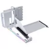 Vertikālās GPU montāžas komplekts Lian Li G89.VG4-5-V4W.00 ar PCIe 5.0 pacēlājkabeli, balts