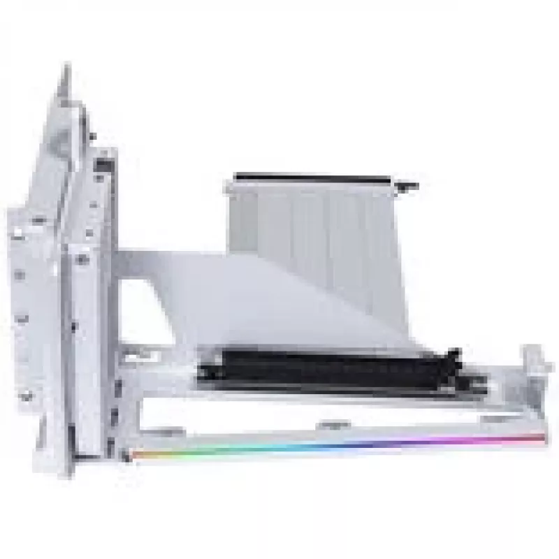 Vertikālās GPU montāžas komplekts Lian Li G89.VG4-5-V4W.00 ar PCIe 5.0 pacēlājkabeli, balts