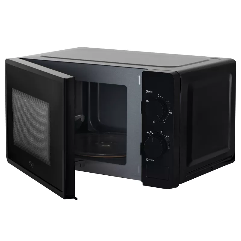 Adler AD 6206 | Mikroviļņu krāsns | Brīvi stāvoša | 20 L | 700 W | Konvekcija | Melna