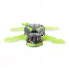 HEX BOTS Interaktīvā rotaļlieta Sienas ķirzaka RC robots | Zaļš/Pelēks