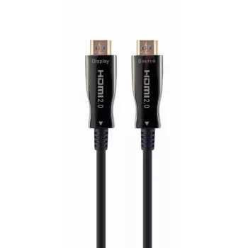 HDMI kabelis Gembird CCBP-HDMI-AOC-50M-02 50 m, HDMI Type A, HDMI 2.0, 18 Gbit/s, melns
