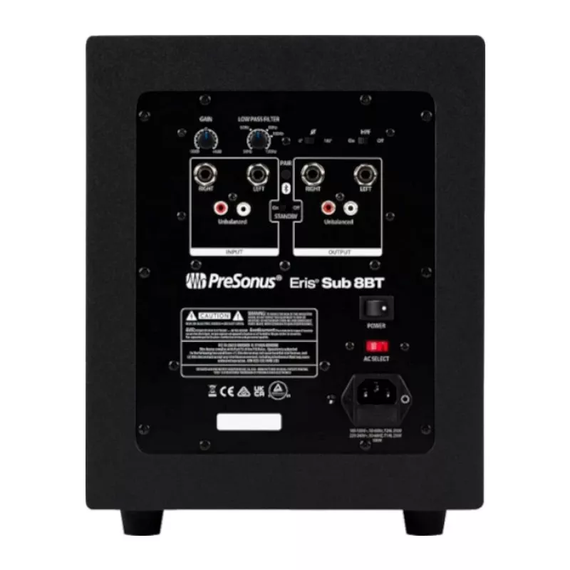 PreSonus Eris Sub8 BT - aktīvais zemfrekvenču skaļrunis