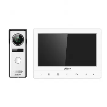 Dahua VTO1000J viedtālruņa analogais video durvju komplekts ar 1,3 MPx CMOS kameru KTA02
