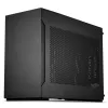 Lian Li A4-H2O X4 Mini-ITX korpuss ar PCIE 4.0 pacēlājkabeli - melns (A4-H2O X4)