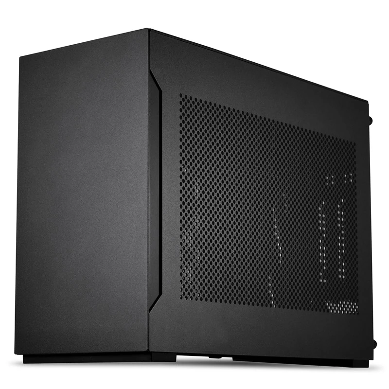 Lian Li A4-H2O X4 Mini-ITX korpuss ar PCIE 4.0 pacēlājkabeli - melns (A4-H2O X4)