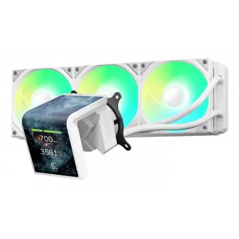 Šķidruma CPU dzesētājs TRYX PANORAMA SE ARGB 360 3D-AMOLED Displejs, 360mm Radiators