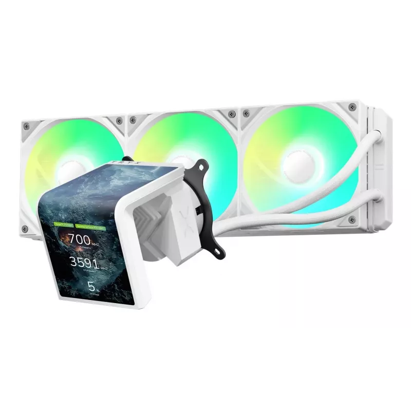 Šķidruma CPU dzesētājs TRYX PANORAMA SE ARGB 360 3D-AMOLED Displejs, 360mm Radiators
