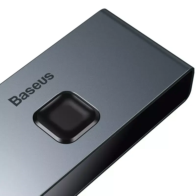 HDMI sadalītājs Baseus Matrix 4K HD Splitter Pelēks