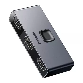 HDMI sadalītājs Baseus Matrix 4K HD Splitter Pelēks