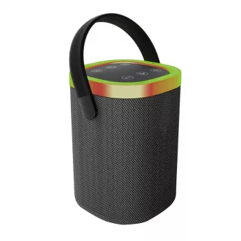 Portatīvais skaļrunis GEMBIRD SPK-BT-LED-06, Bluetooth, iebūvēts LED, uzlādējams akumulators
