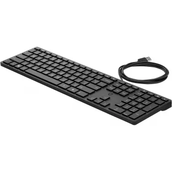 HP Wired Desktop 320K tastatūra, pilna izmēra, USB, mehāniskā, QWERTY